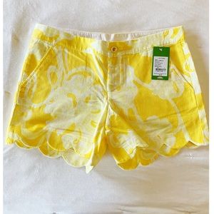 NWT Lilly Pulitzer Buttercup Short, Banana Daquiri